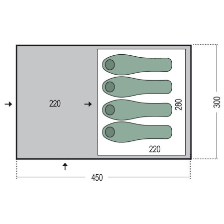 Sátor Pinguin Nimbus 4