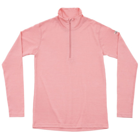 Devold Breeze Plus Merino 200 Zip Neck Wmn női funkcionális felső rózsaszín APRICOT