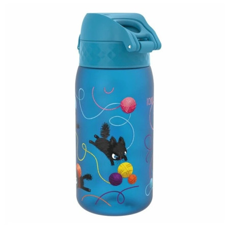 Ion8 Leak Proof Blue Cats 350ml gyerek kulacs