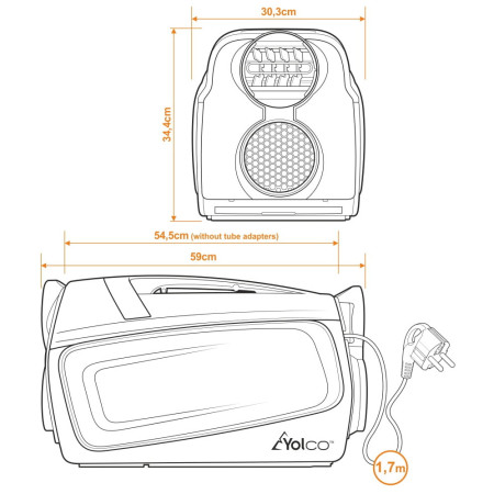 Yolco TC390 légkondícionáló