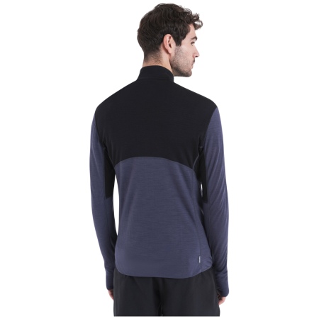 Icebreaker M Mer 200 Realfleece Descender LS Half férfi funkcionális pulóver