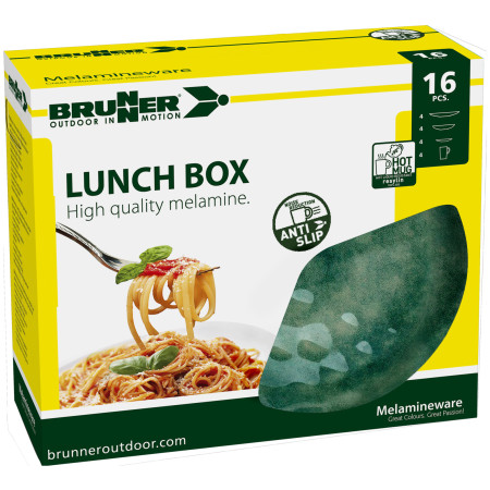 Brunner Lunch box Sea green étkészlet