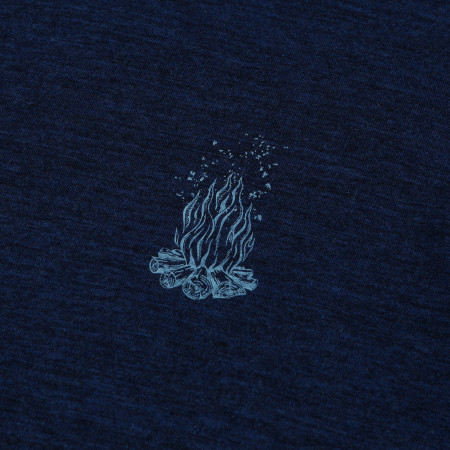 Zulu Merino Fire 160 Short Comfy férfi póló