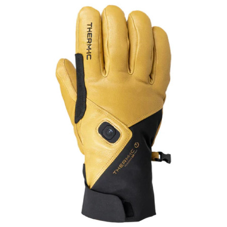 Therm-ic Freeride Ultra Heat Gloves síkesztyű fekete/sárga Black
