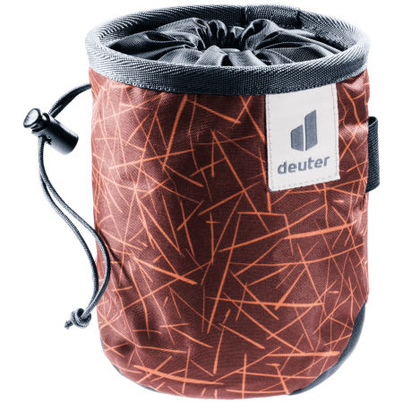 Deuter Gravity Chalk Bag I ziazsák piros graphite mountain-redwood