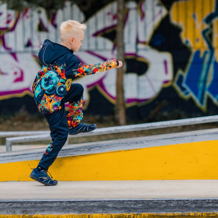 WAMU Game On gyerek softshell nadrág