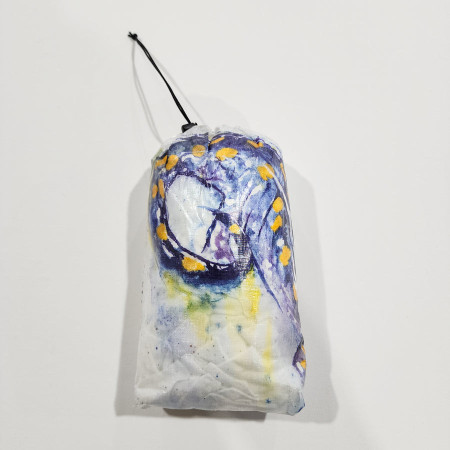 High Tail Designs Drawstring Stuff Sack Spotted Salamander tok