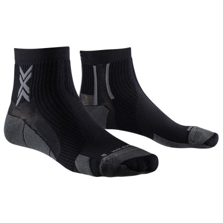 X-Socks Run Perform Ankle zokni fekete BLACK/CHARCOAL