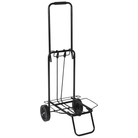 Bo-Camp Luggage trolley kempingkocsi fekete black