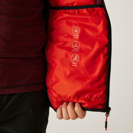 Regatta Hooded Leedre Hybrid férfi dzseki