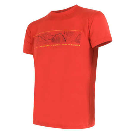 Férfi póló Sensor PT Coolmax Fresh GPS