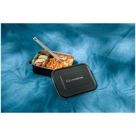 LifeVenture Stainless Steel Mess Tin Container ételtároló doboz