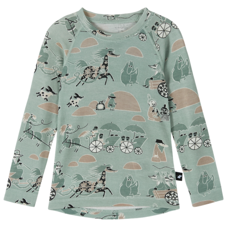 Reima Moomin Trivsam Airy Green gyerek funkcionális öltözet