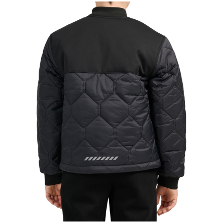 4F Jacket M324 Deep Black gyerek softshell kabát