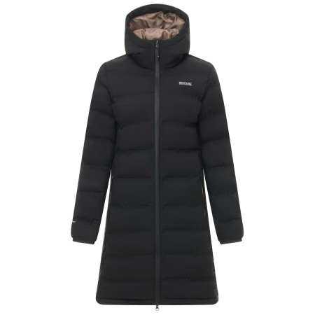 Regatta Womens Altoro Thermal Long Length női kabát fekete Black(Mocha)
