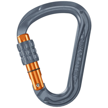 Skylotec Leger SG (screw gate) karabiner szürke/narancssárga Grey/Orange