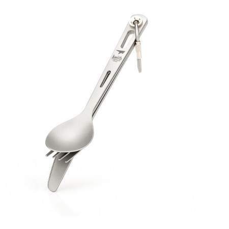 Evőeszköz Keith Titanium 3-Piece Titanium Cutlery Set