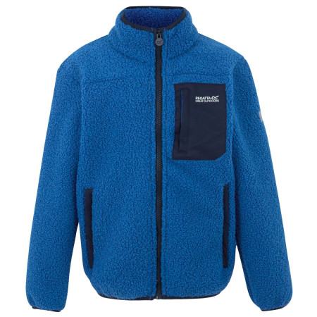 Regatta Junior Frankie Warm Fleece gyerek pulóver kék Snorkel Blue