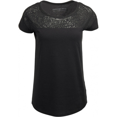 Női póló Alpine Pro Breda fekete