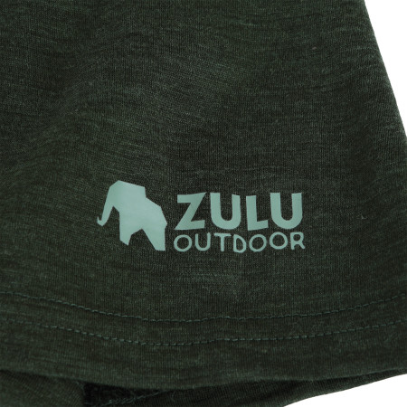 Zulu Merino Fire 160 Short Comfy férfi póló
