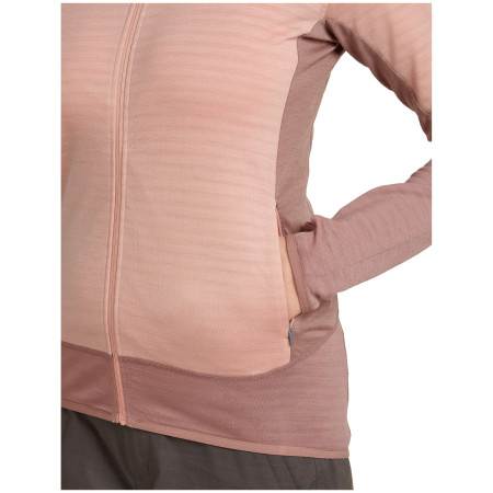 Icebreaker Women Merino Blend 300 RealFleece™ Descender LS Zip női funkcionális pulóver