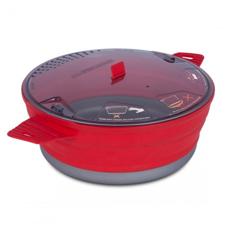Összecsukható edény Sea To Summit X-pot 4L piros red