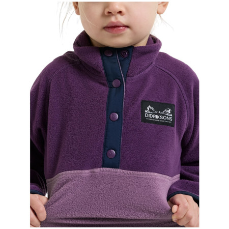 Didriksons Monte Kids Half Bu 6 Northen Purple gyerek pulóver