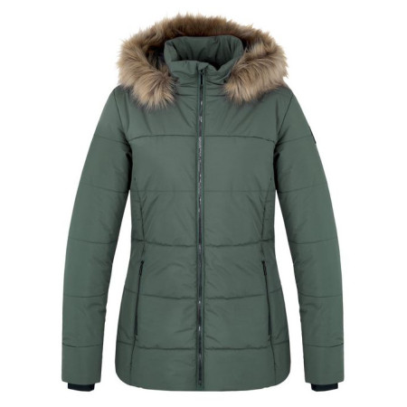 Hannah Mairi női télikabát sötétzöld