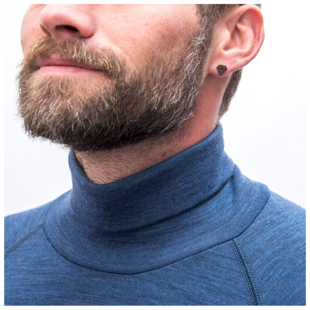 Sensor Merino Bold Roll Neck dl.rukáv férfi funkcionális póló