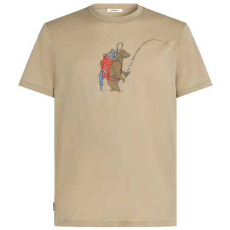 Icebreaker Merino 150 Tech Lite SS Tee Bear Catch férfi funkcionális póló