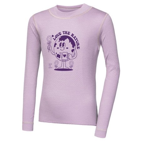 Sensor Merino DF Planet Mystic Violet gyerek funkcionális felső világosrózsaszín Mystic Violet