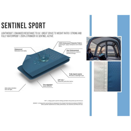 Elősátor Vango Magra VW