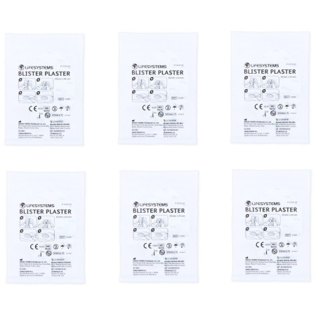 Lifesystems Blister Plasters 6 Pack öntapadó tapasz