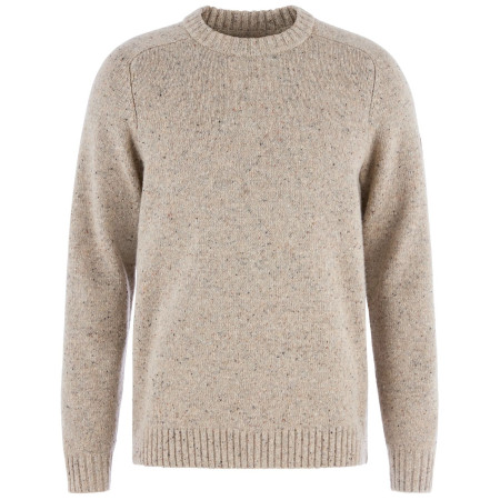 Fjällräven Övik Neps Knit Sweater M férfi pulóver bézs Grey