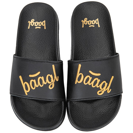 Baagl Logo Gold gyerek papucs