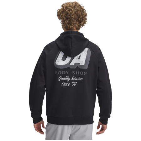 Under Armour Rival Fleece HBR Logo HD férfi pulóver