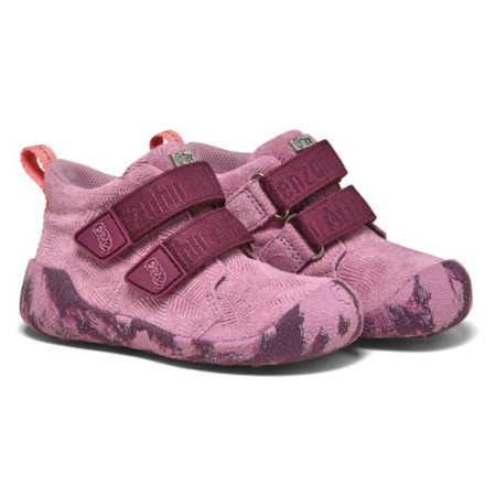 Affenzahn Prewalker Low Boot Leather Talky - Otter gyerek cipő rózsaszín