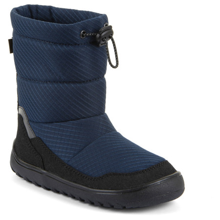 Froddo Barefoot Up Snow Tex Black/Blue gyerek téli cipő fekete/kék black/blue
