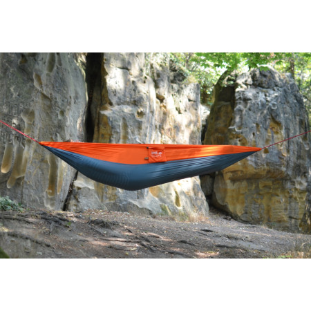 Függőágy Hamaka Double zöld-olajzöld