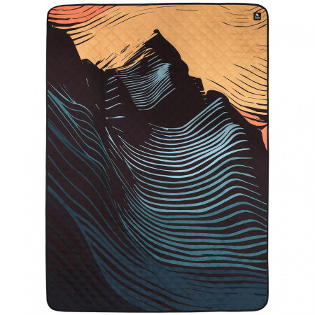 Zulu Meadow piknik takaró kék/sárga blue/yellow