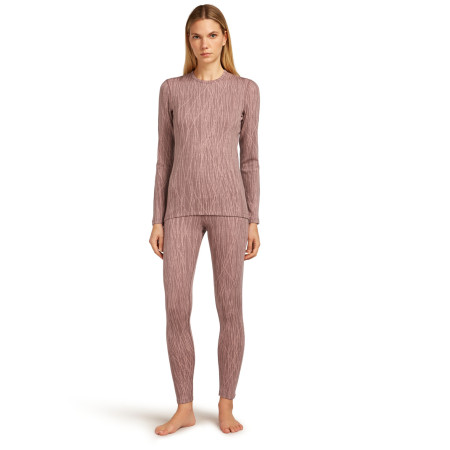 Icebreaker Women Merino 260 Tech Vertex LS Crewe Delta Lines AOP női funkcionális felső