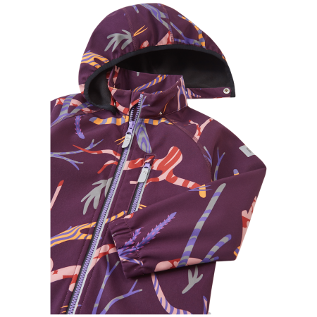 Reima Vantti Deep Purple gyerek softshell kabát