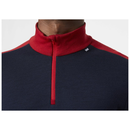 Helly Hansen Lifa Merino Midweight 1/2 Zip férfi funkcionális póló