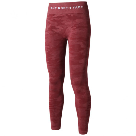The North Face W Ma Lab Seamless Bottom - Eu női leggings piros Wild Ginger/Cordovan