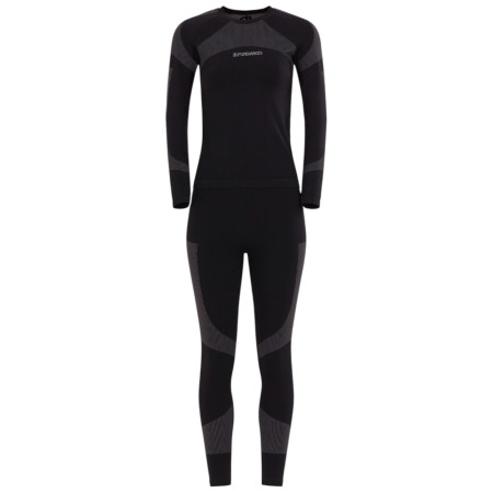 Fundango Seamless Baselayer Set női thermo ruházat fekete black