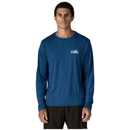 Patagonia M's L/S Cap Cool Daily Shirt - '73 Skyline férfi póló