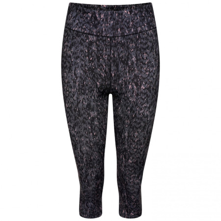 Női 3/4-es nadrág Dare 2b Influential 3/4 fekete/rózsaszín