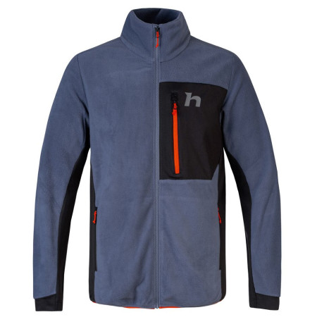 Hannah Yukon férfi pulóver kék/fekete Vintage indigo