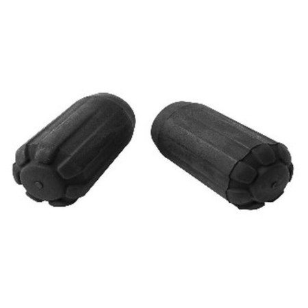 Hegyvédő Black Diamond Z-Pole Rubber Tip Protectors fekete