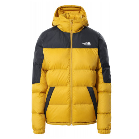 The North Face Diablo Down Hoodie női dzseki sárga/fekete